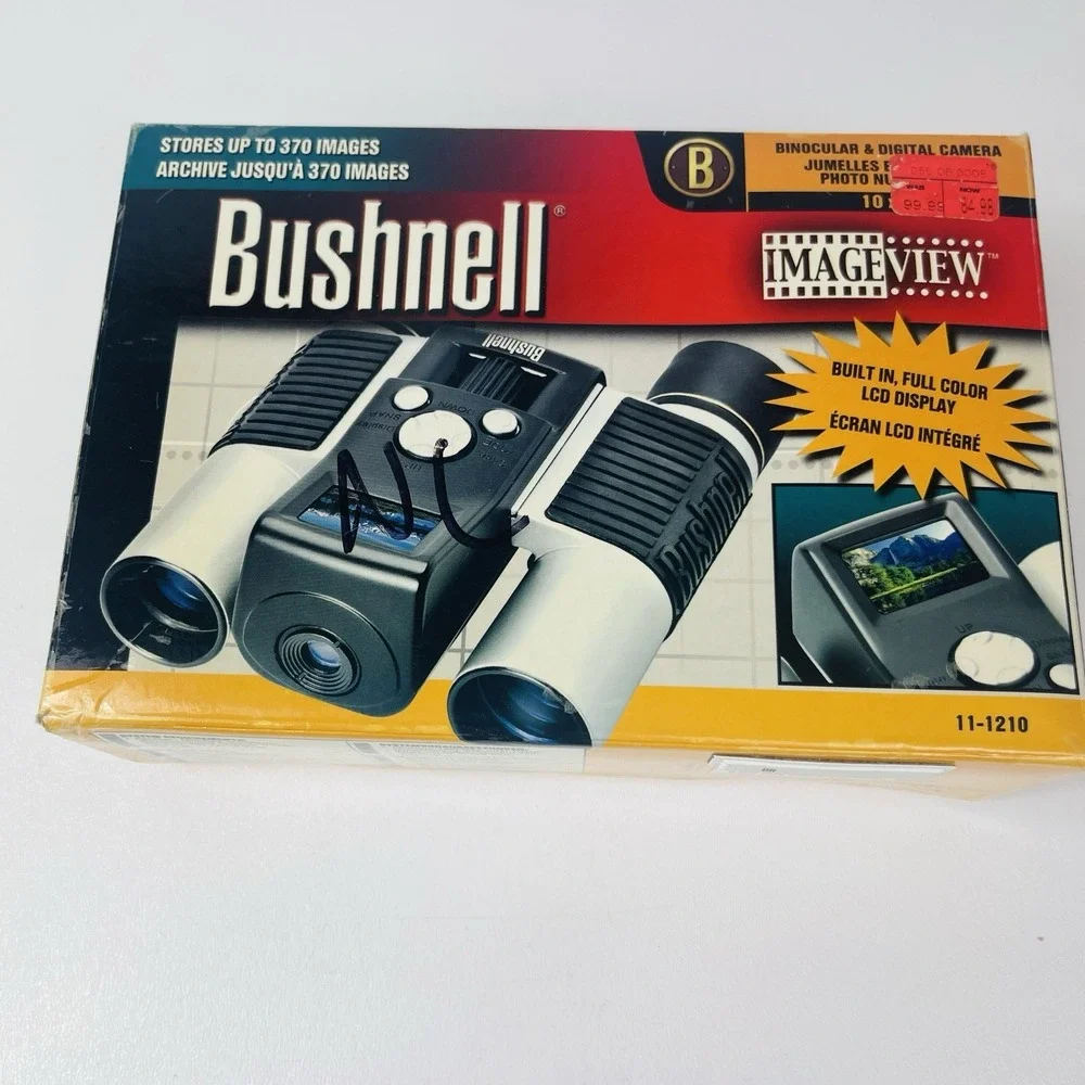 Bushnell ImageView 11-1210 10 x 25 Binocular and Digital Camera